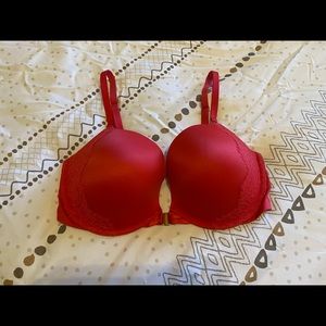 Red Lace Bra